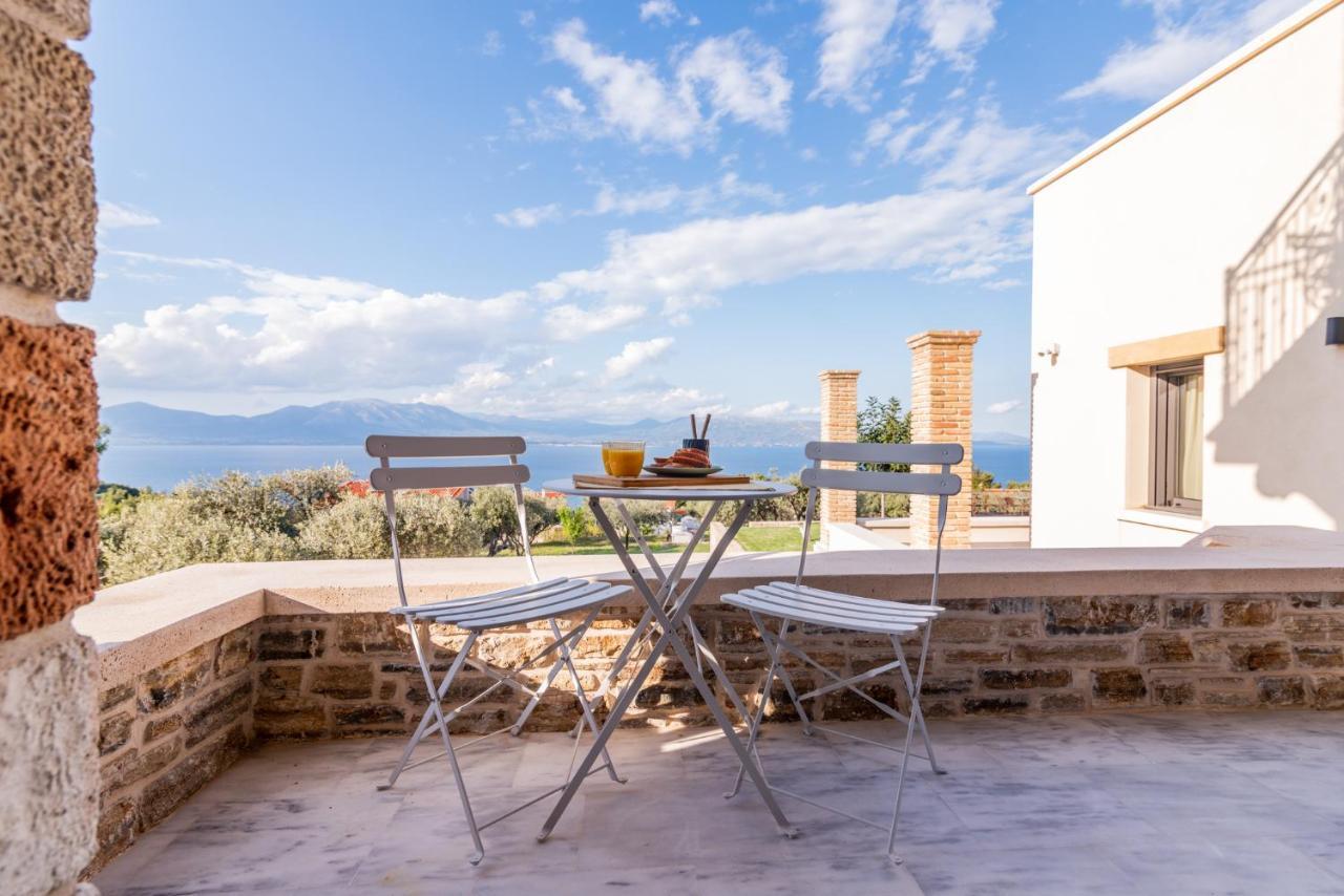 Villa Kalamos / Sea View And Pool Nearby Athens Bagian luar foto